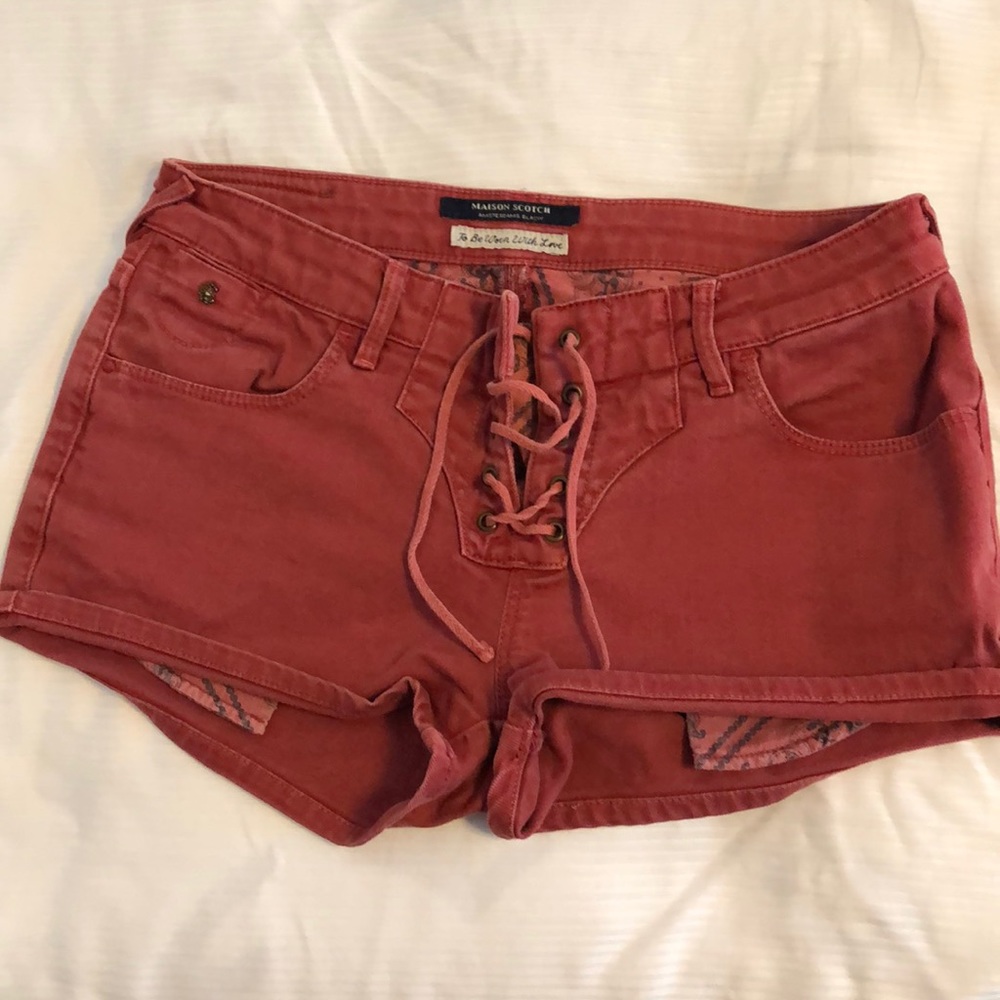 Maison Scotch denim shorts